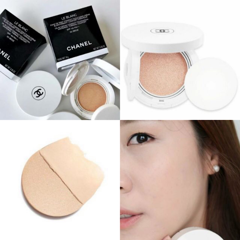 Phấn tươi Chanel Le Blanc Oil-In-Cream Compact Foundation SPF40/PA++